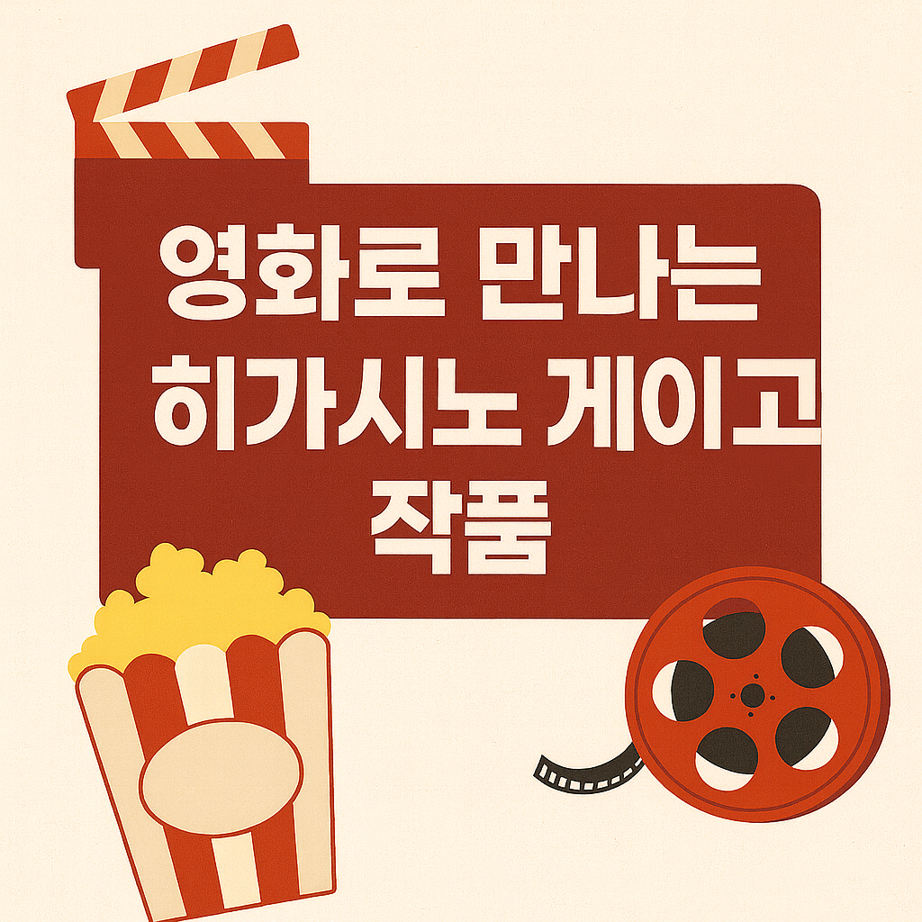 🎬 영화로 만나는 히가시노 게이고 작품