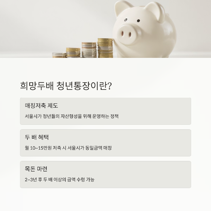 희망두배 청년통장이란?