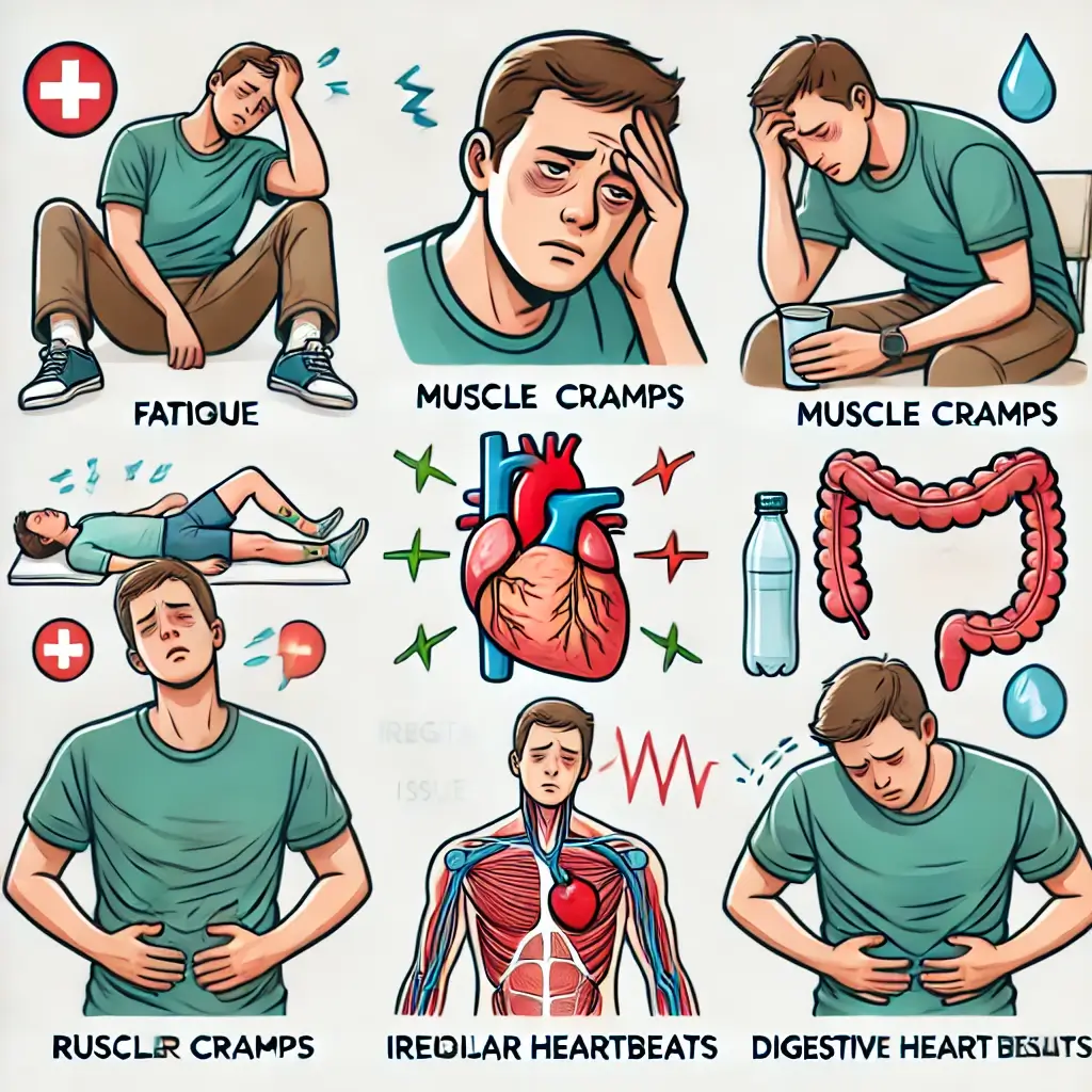 전해질 부족 증상