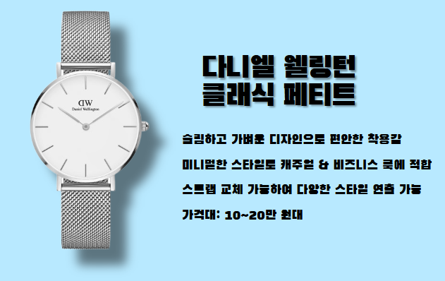 다니엘 웰링턴 클래식 페티트