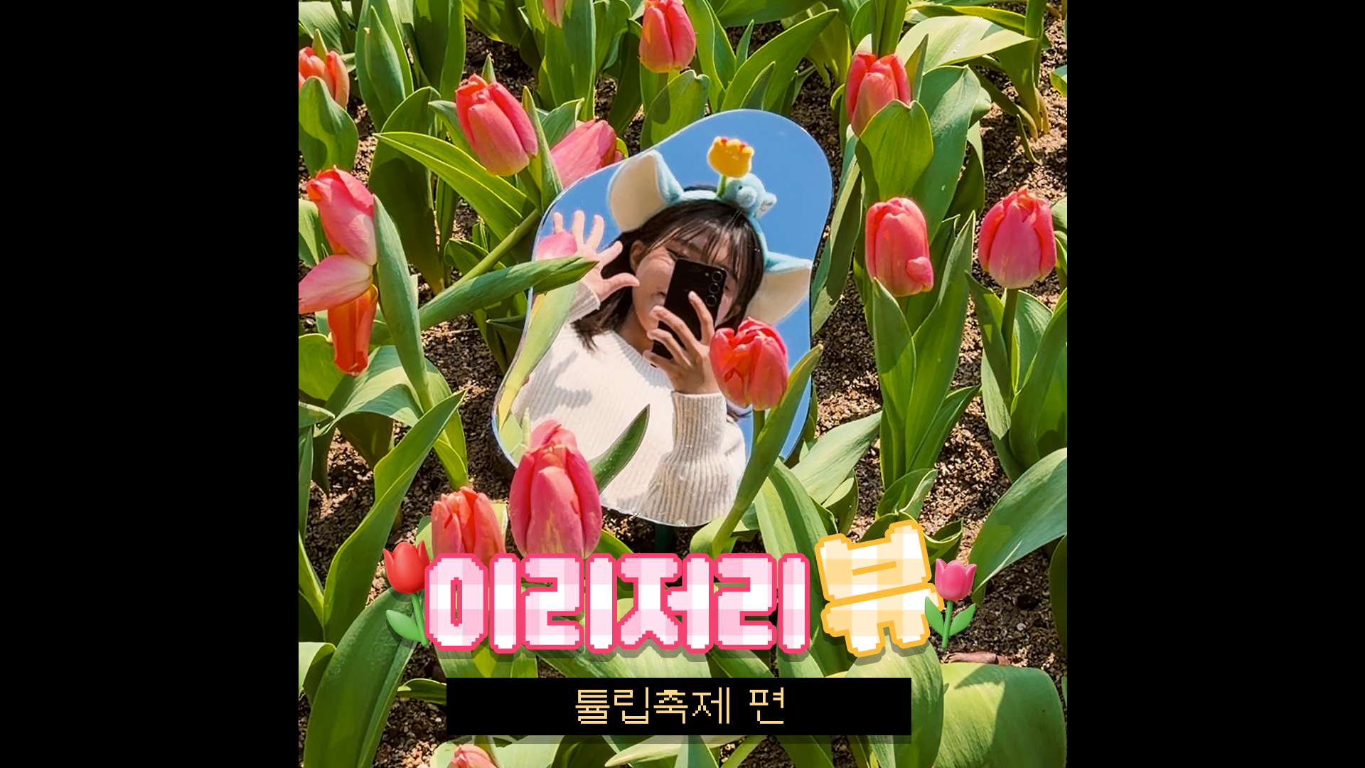 유럽가는 전철 뚫림!!!!은 에버라인🌷🩷｜#shorts #이리저리뷰 #튤립축제