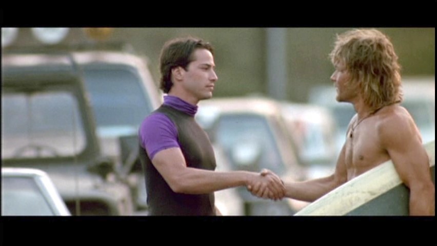 악수하는 보디와 자니