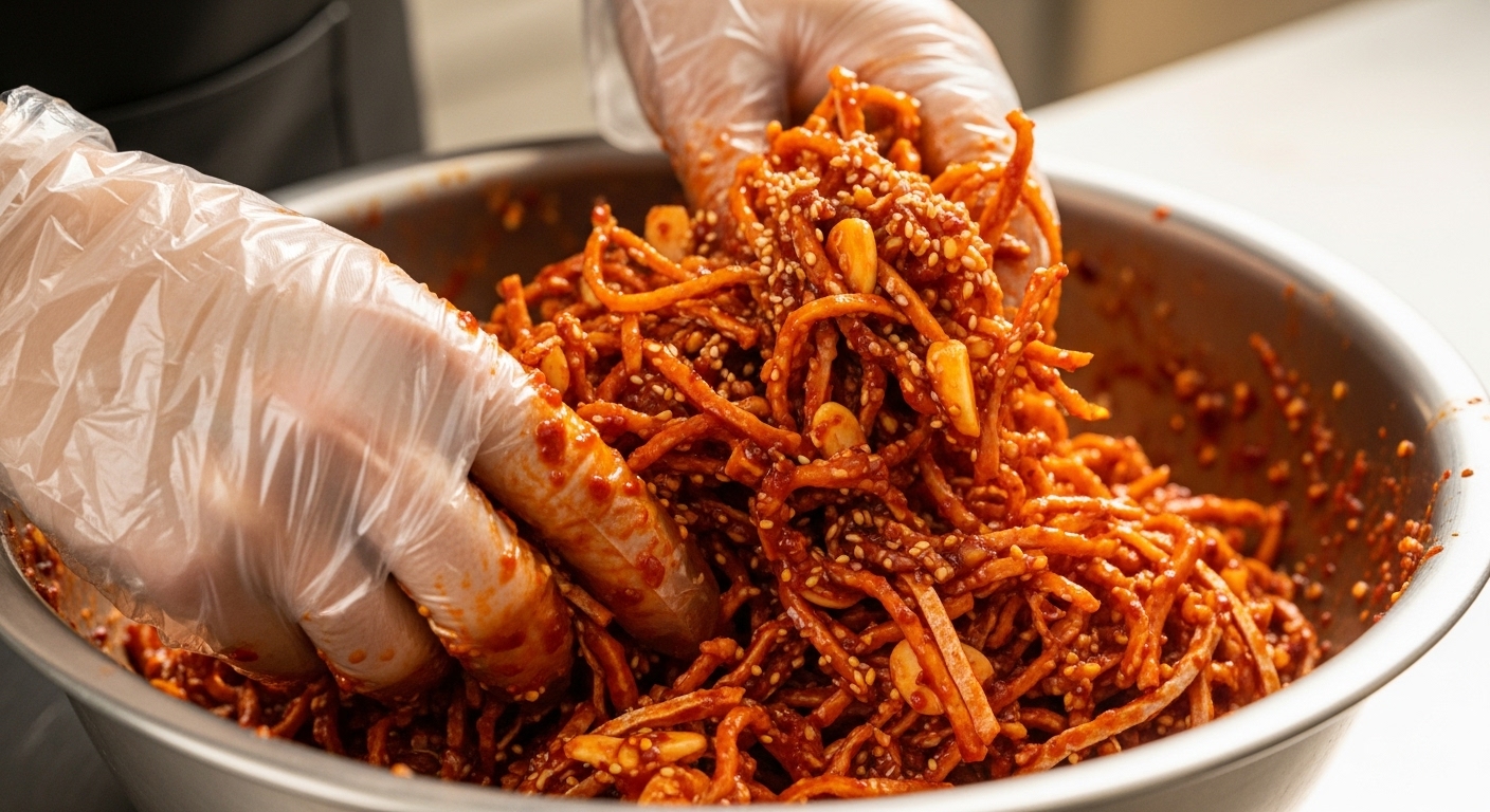 황태채 무침 만드는 법