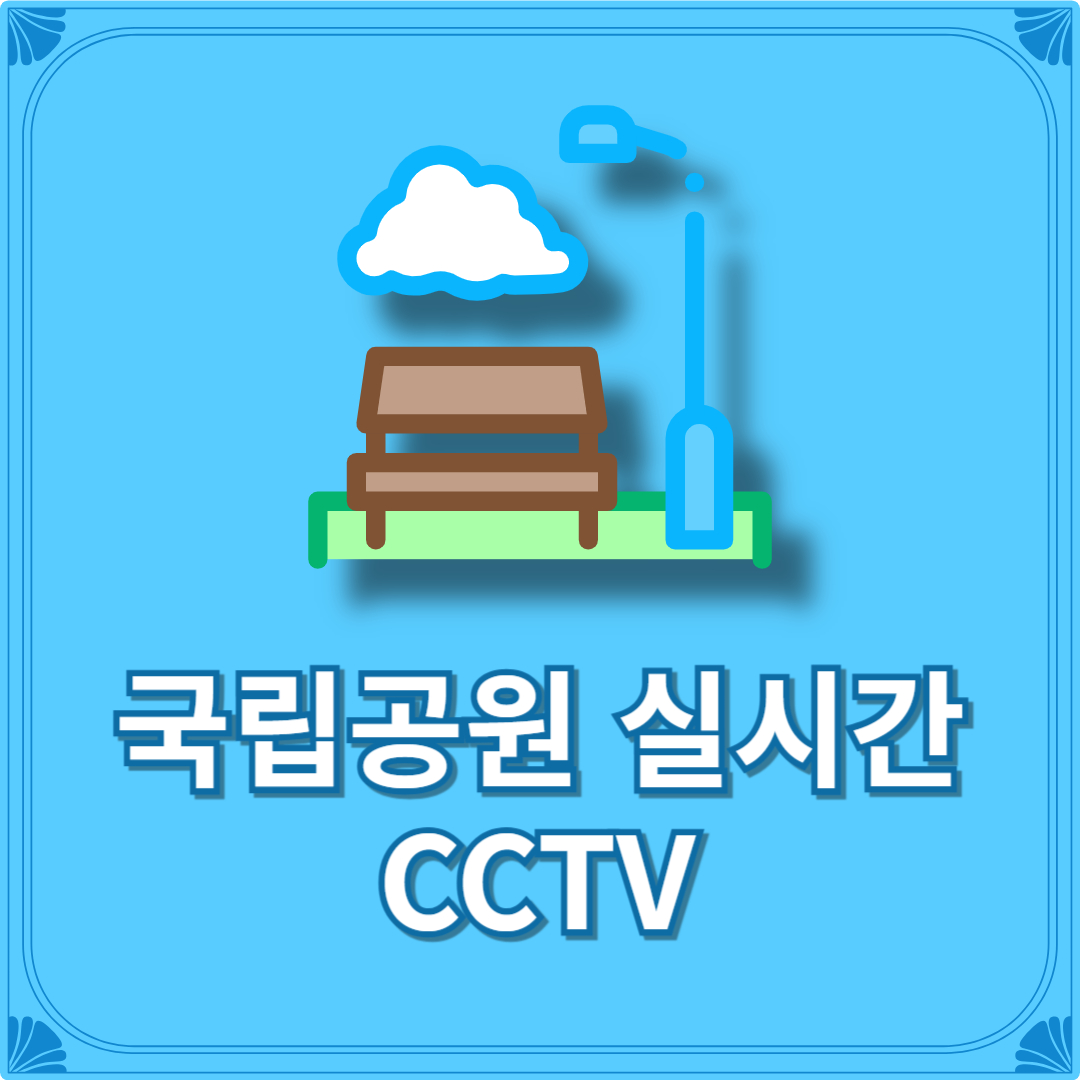 국립공원 실시간 CCTV 보기