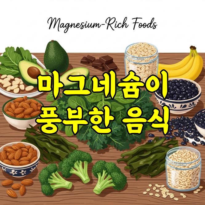 마그네슘이 풍부한 음식