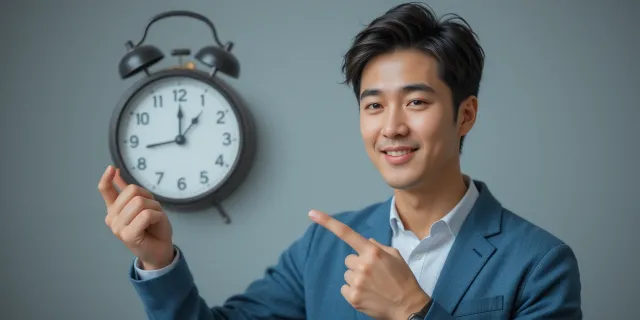 알람을 맞춰가며 유산균 복용 습관을 지켜온 사람의 실천 모습