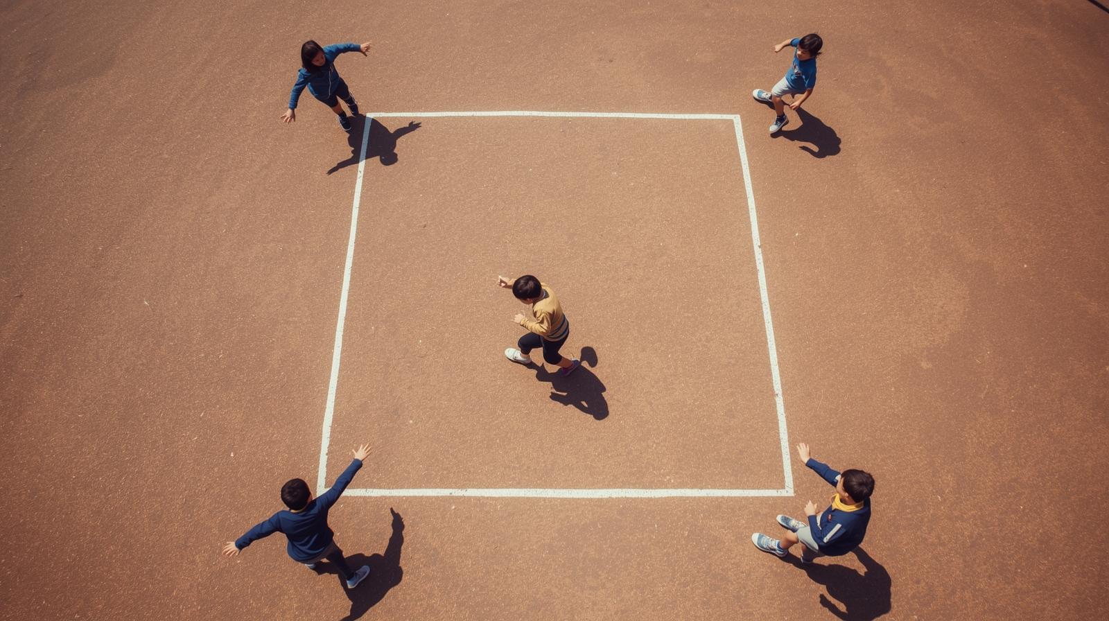 왕따돌리기(사방패) 전통놀이