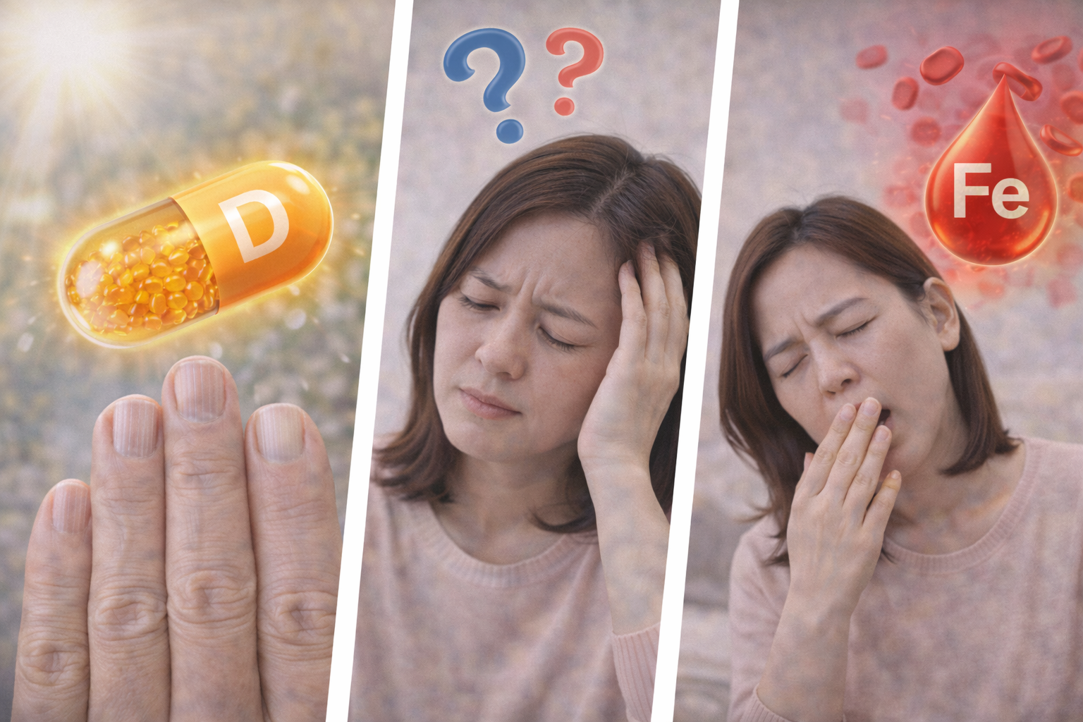요즘 헷갈리는 증상, 비타민D? 철분? 관련 사진