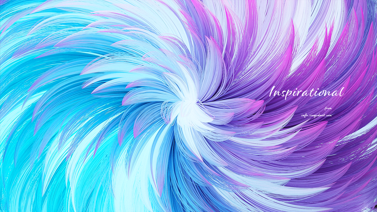 10 파란색과 보라색 회전 그래픽 C - Inspirational 보라색배경화면