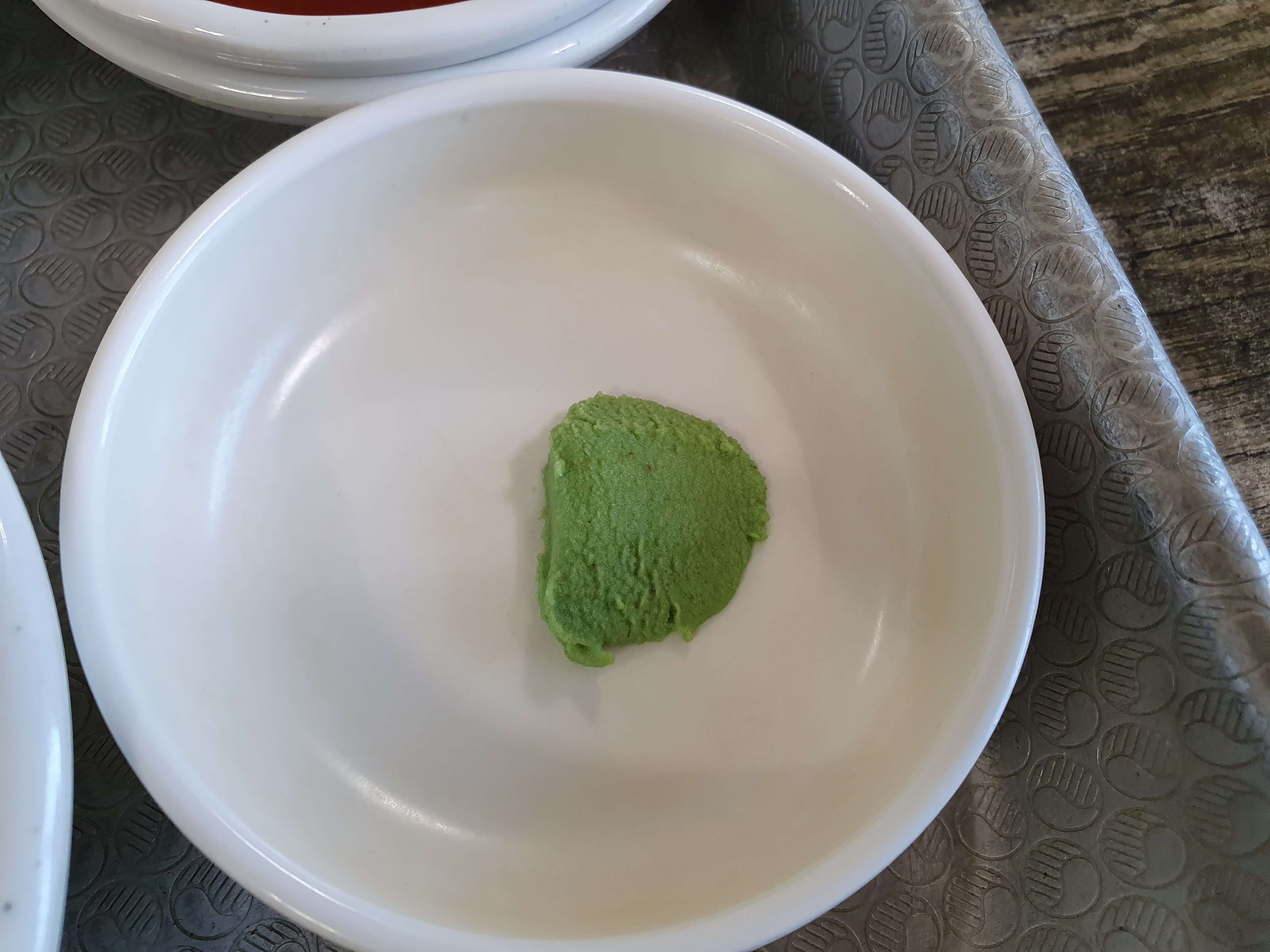 일광해수욕장 맛집 속시원한대구탕-반찬(와사비)