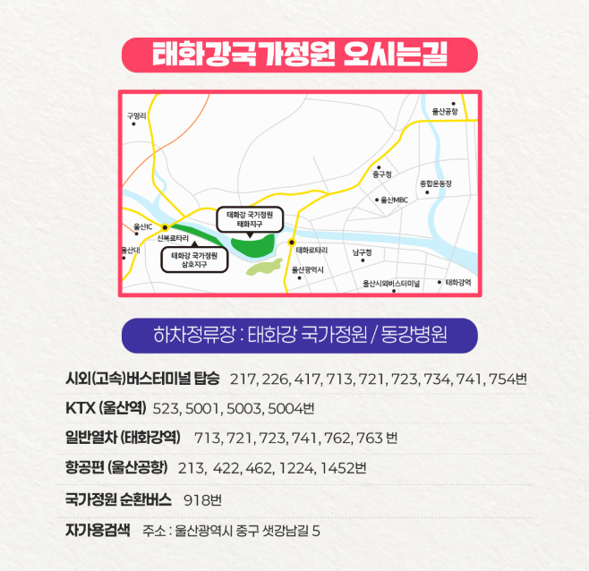 [5월 축제]2025 태화강 국가정원 봄꽃축제❘개요, 일정 및 프로그램 사전 예약 방법