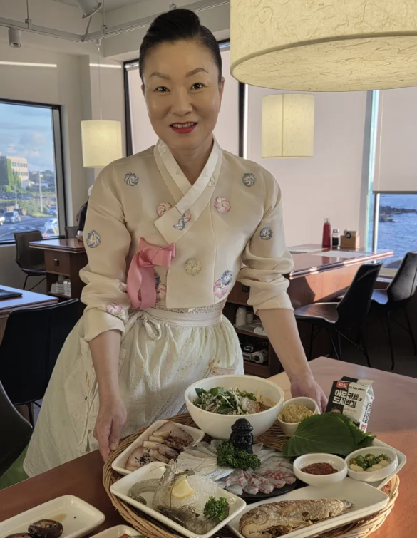 제주 이모카세 1호 바다술상, 김미령 셰프의 오션 뷰 한상차림