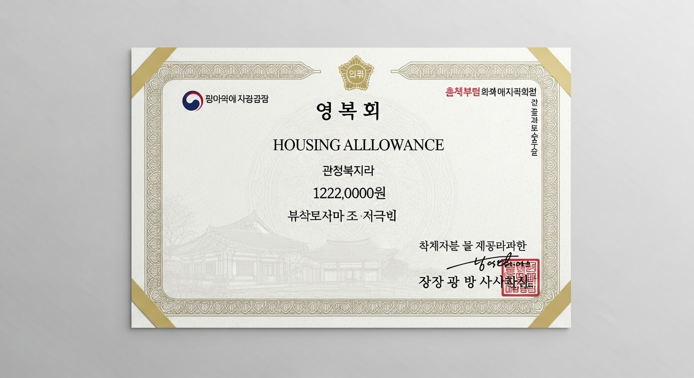 주거급여 수급자