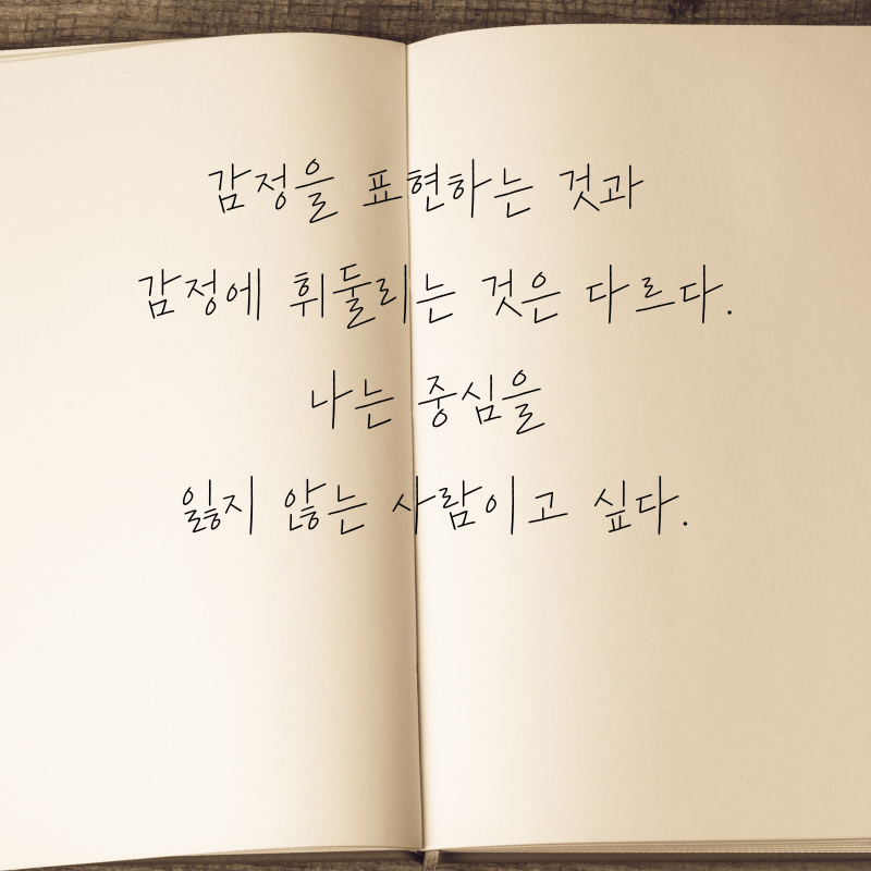 마음을 다스리는 글귀 화를 참는 문구 이미지