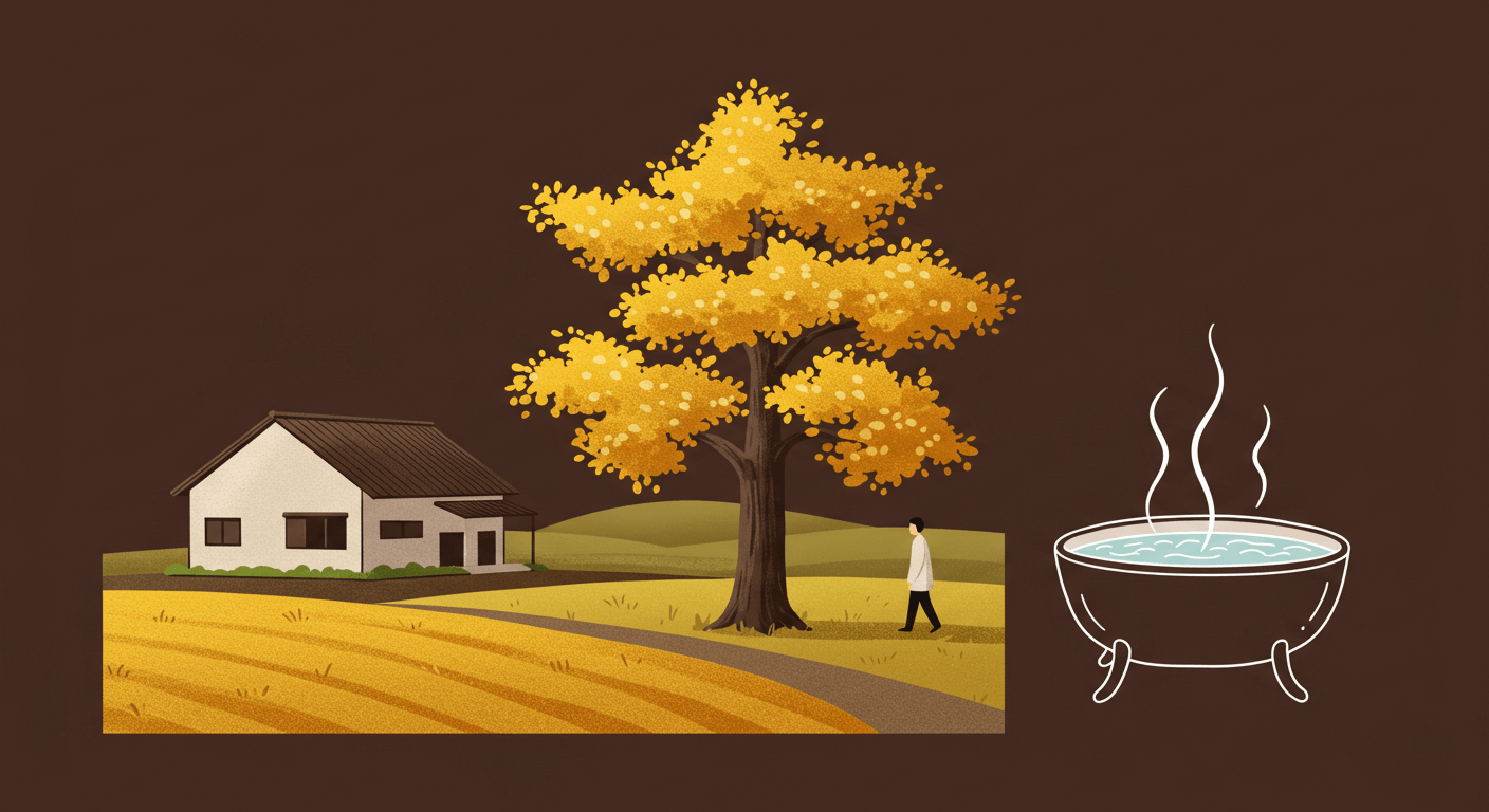 경북 봉화 - 고즈넉한 시골 풍경과 온천의 여유