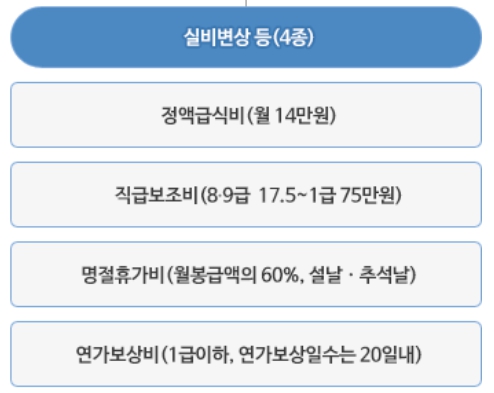 2024년 공무원 수당 - 실비변상수당