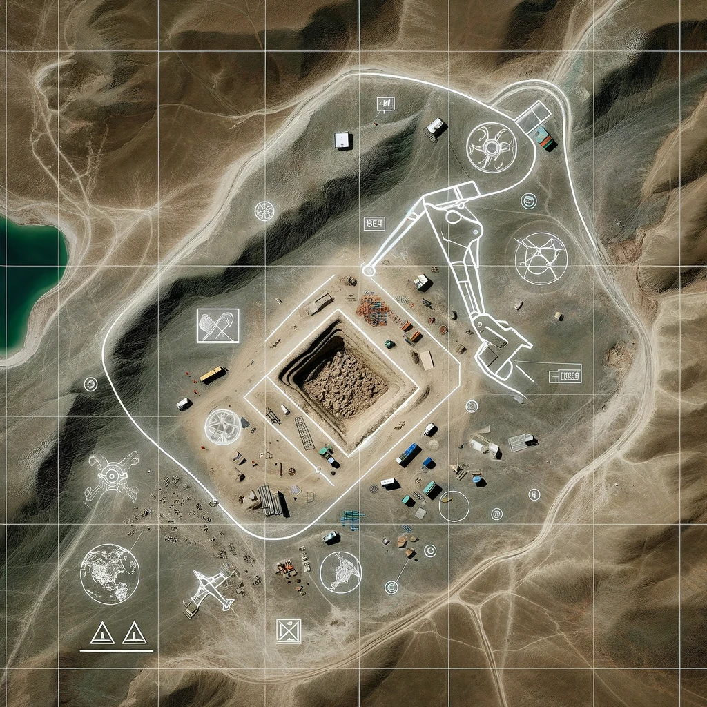 몽골 칭기스칸 무덤 발굴 현장