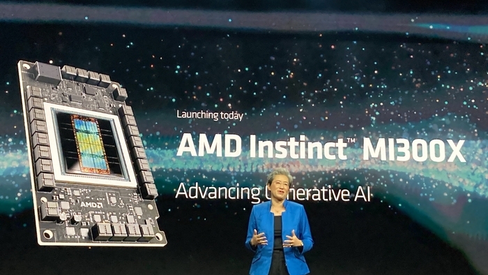 AMD AI ํ๋ก์ธ์ 'MI300X' ๊ณต๊ฐ