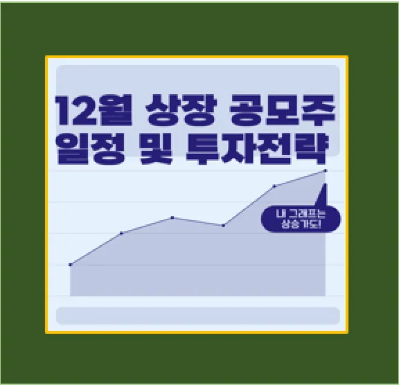 2024년 12월 공모주 청약