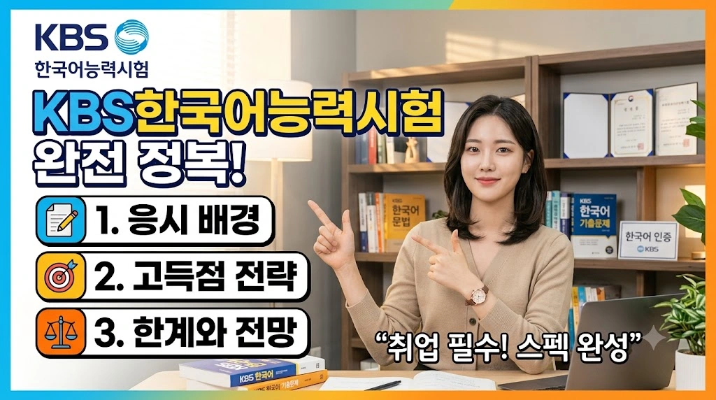 KBS한국어능력시험 (응시 배경, 등급 전략, 한계와 전망)