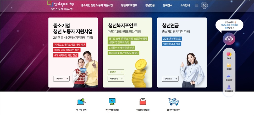 청년복지포인트 신청방법 :2025년 [연 120만원 지원]