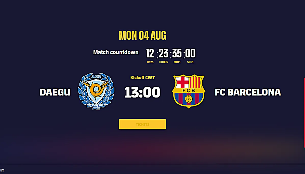 FC 바르셀로나 2025 내한 경기&amp;#44; 중계 시청 방법 &amp; 출전 선수 총정리