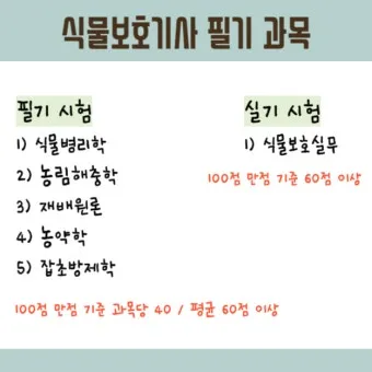 식물보호기능사 시험일정 학습전략 취업처 시니어 원예 관련 취업준비_12