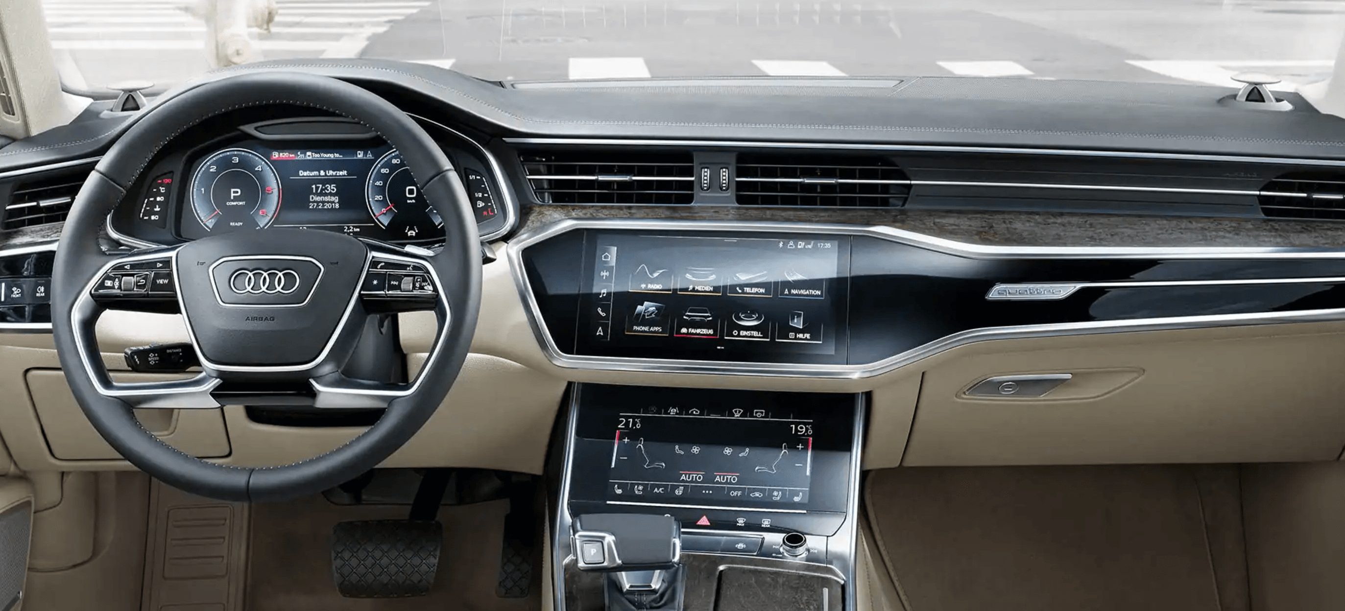 아우디 인테리어