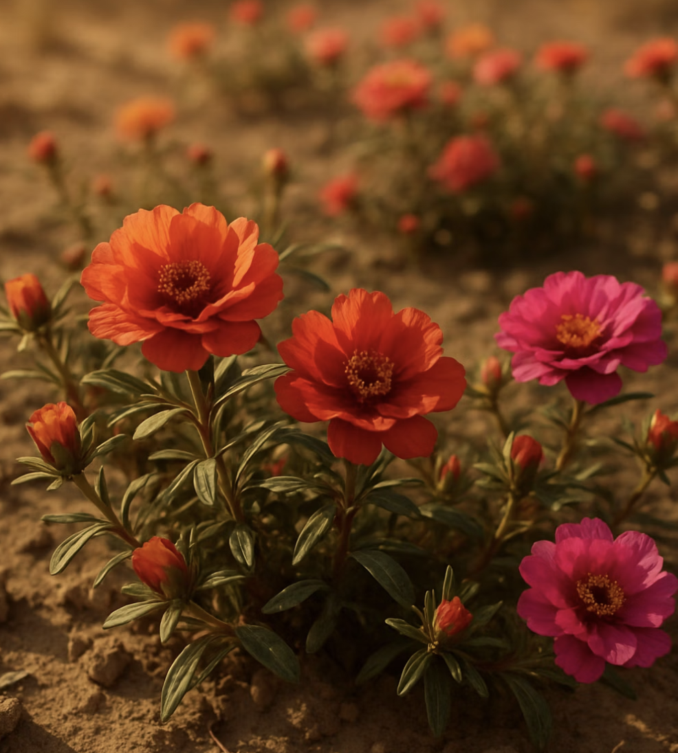 햇살은 최고의 보약, 물은 가끔씩만