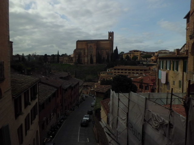 이탈리아 시에나 산 도메니코 성당 먼 뷰