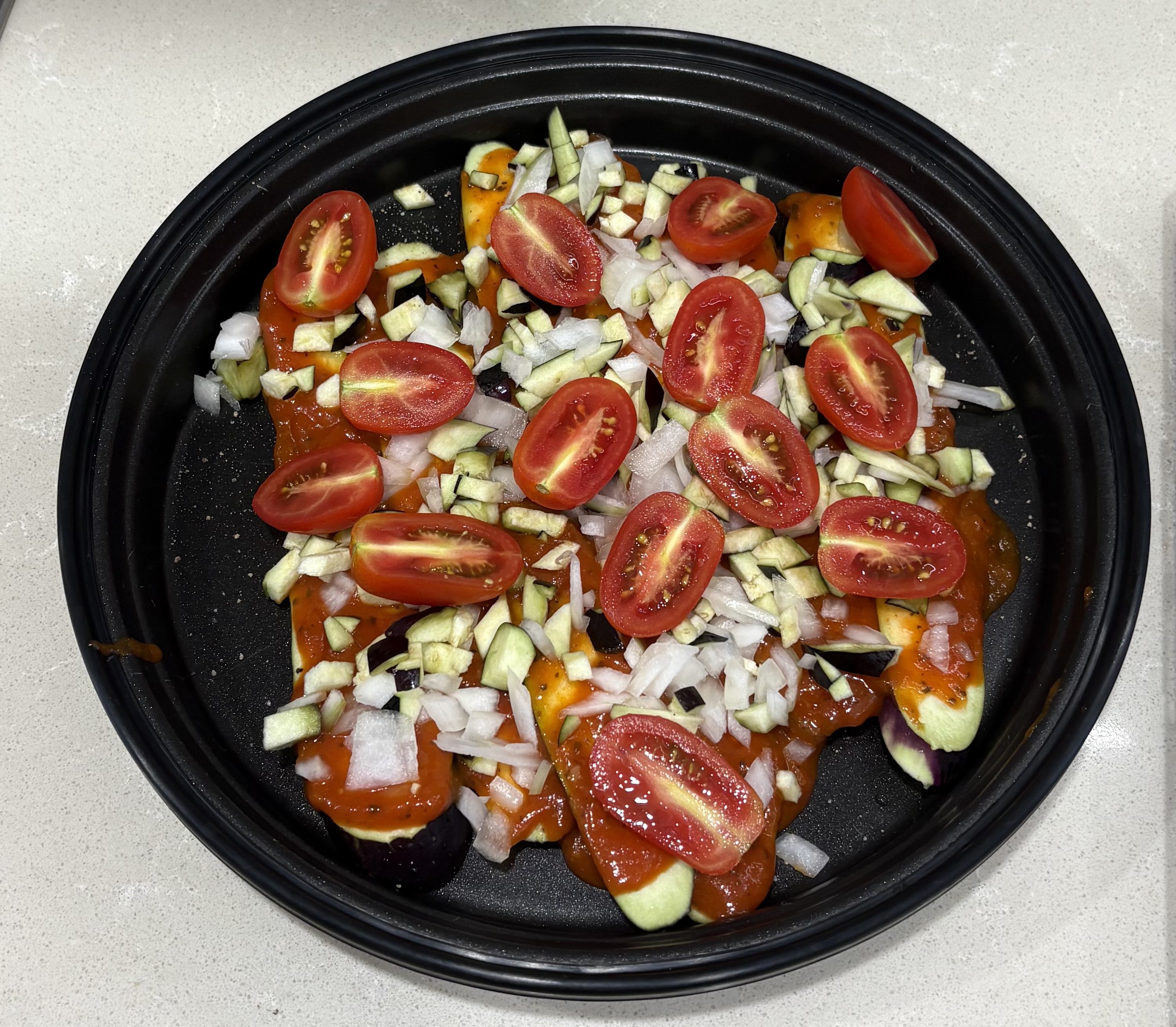 방울토마토 올려주기