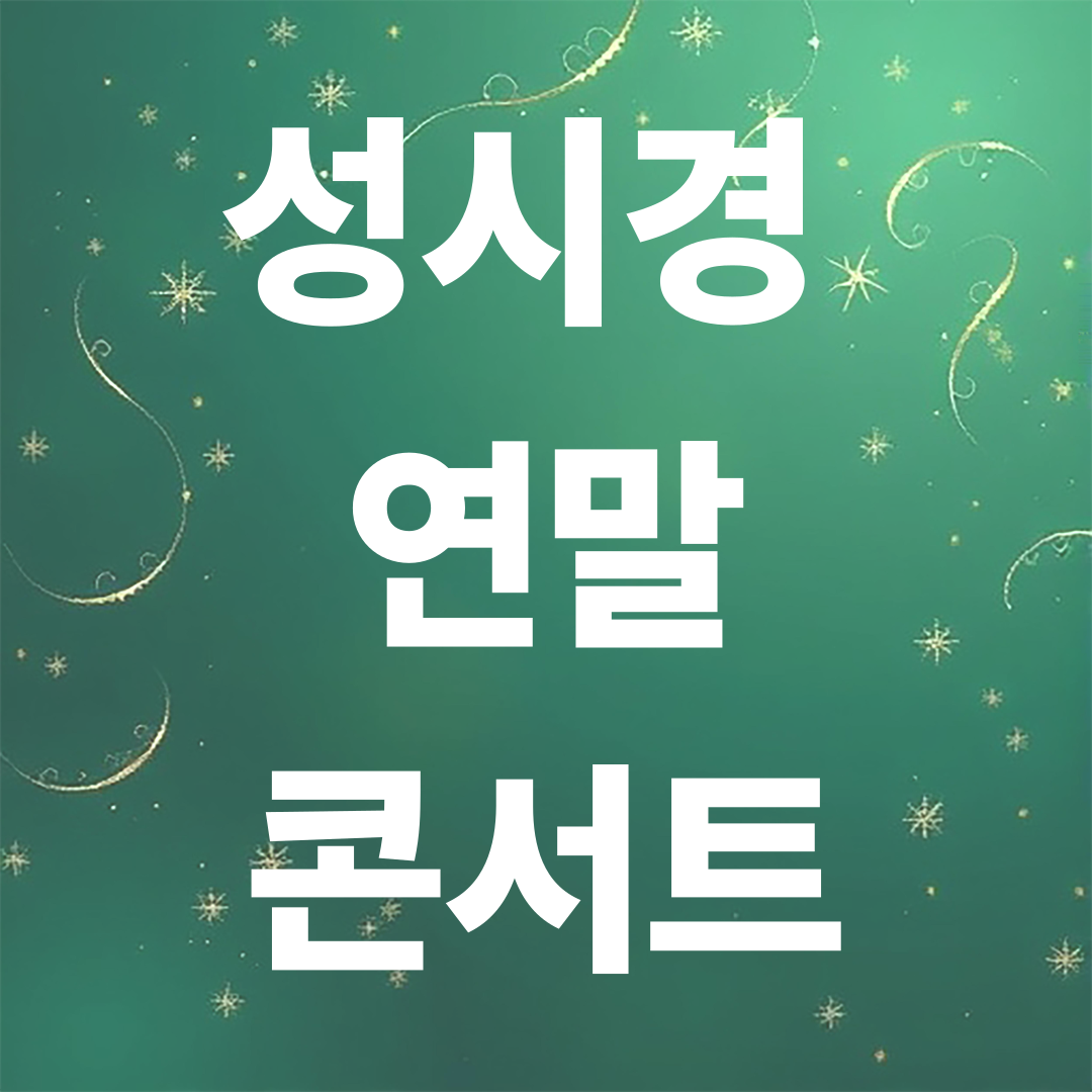 2025 성시경 콘서트 할인정보