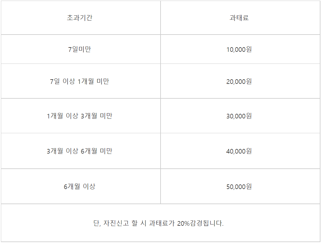 출생신고-과태료