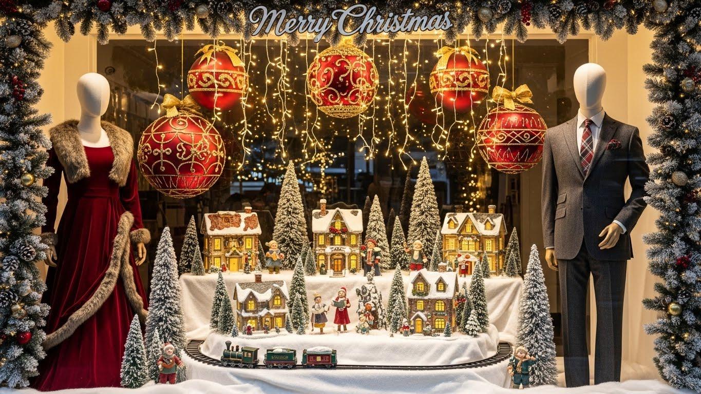 크리스마스 창문