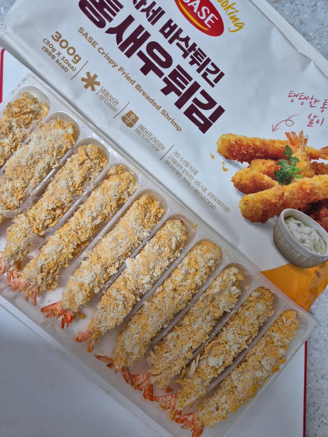 사세 바삭튀긴 통새우 튀김