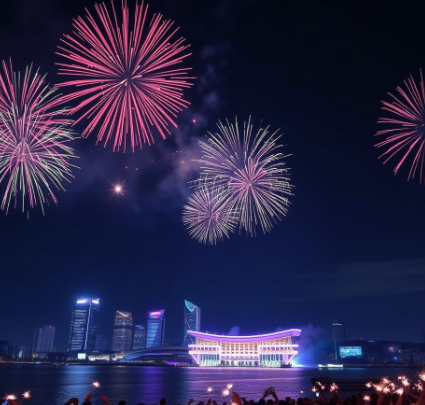 여의도불꽃축제그림