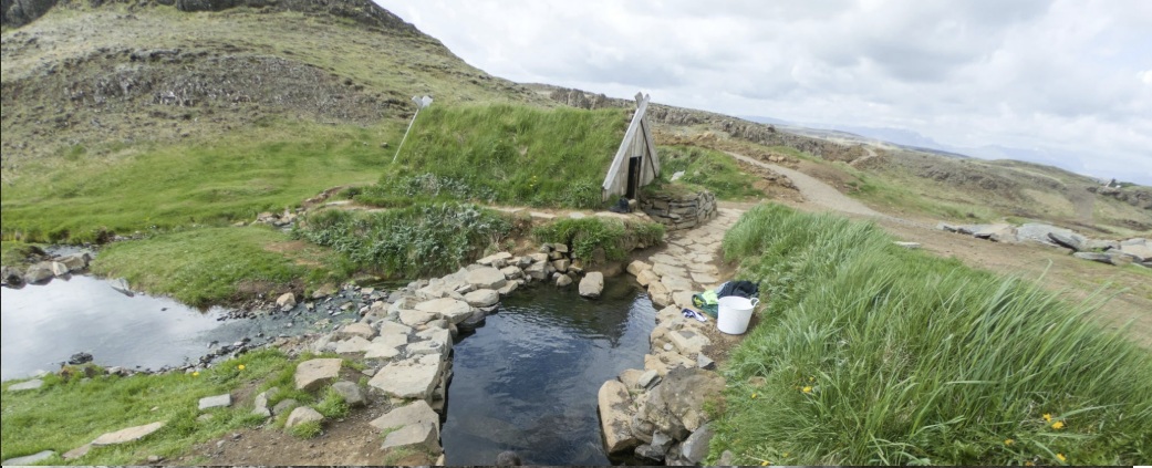 아이슬란드, 노천온천, 자연온천,
