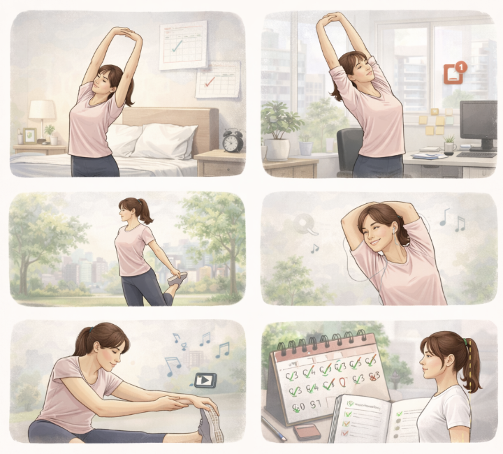 스트레칭을 습관으로 만드는 실천 전략