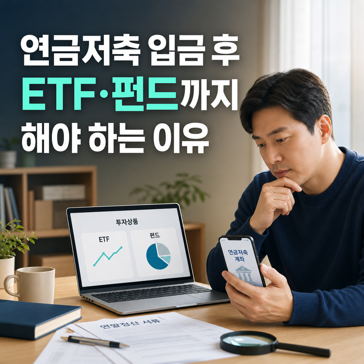 연금저축-입금후-ETF-펀드-투자-이미지