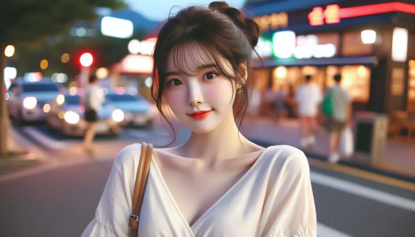 비지트재팬앱-웹사이트-입국심사-세관신고-작성하는-여성의-모습