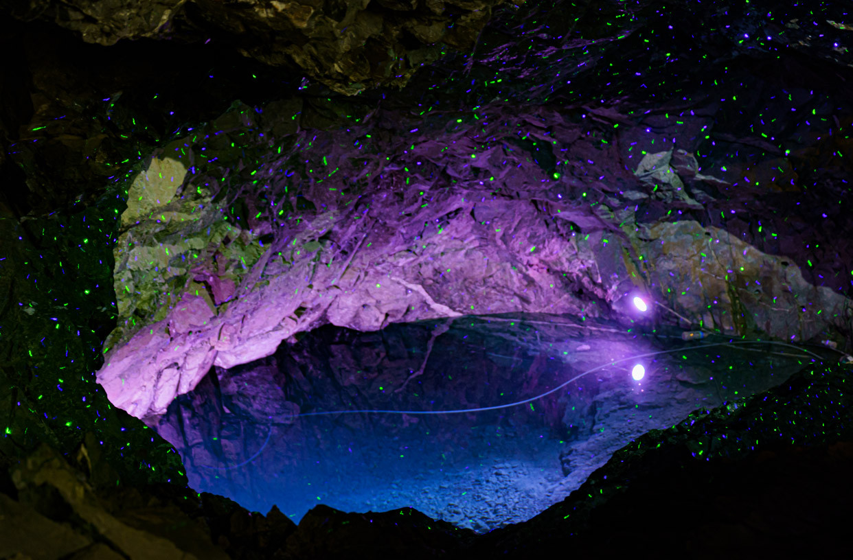 광명동굴안 모습