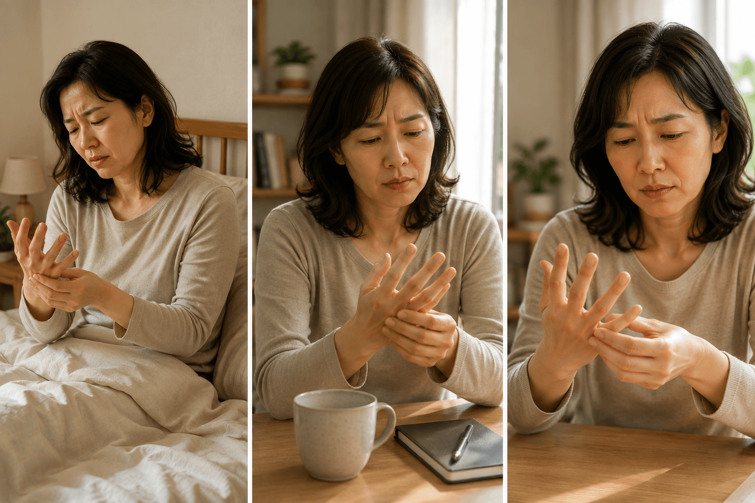 손가락이 아침마다 뻣뻣한 이유, 단순한 피로감 뿐일까요?