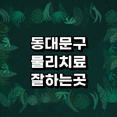 서울 동대문구 정형외과