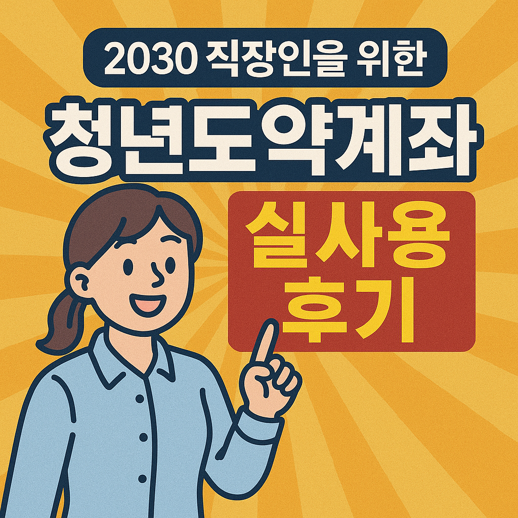 2030 청년도약계좌 실사용후기
