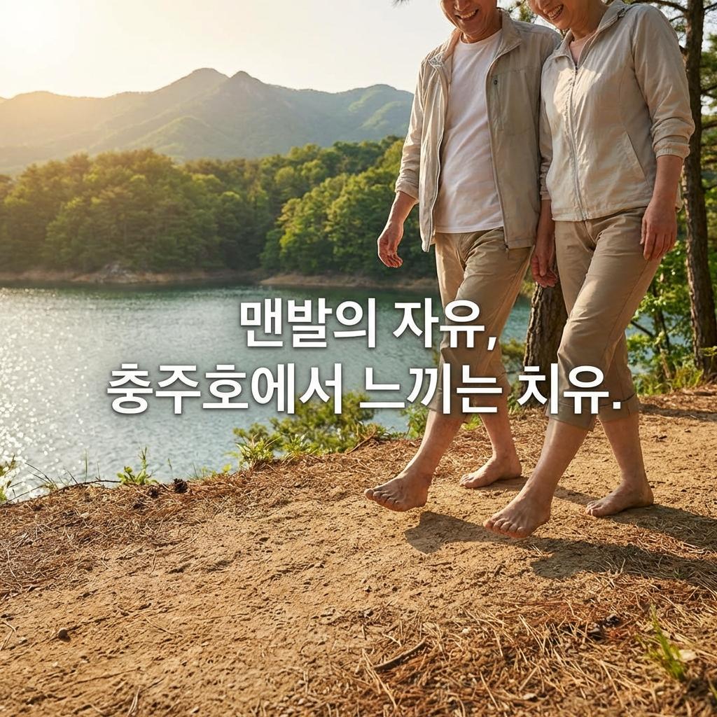 종댕이길 맨발 걷기 하기 좋은 흙길 구간 안내