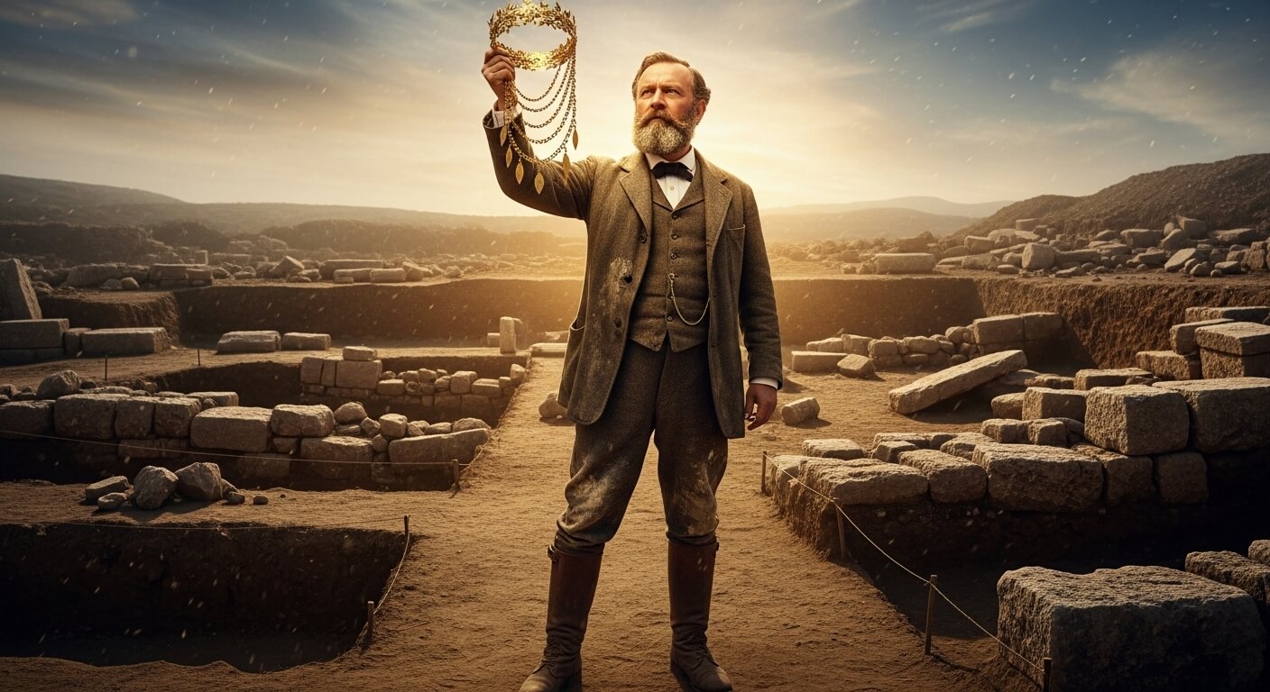 슐리만의 꿈과 실현 과정 (일리아드, 트로이, 고고학) 관련 사진