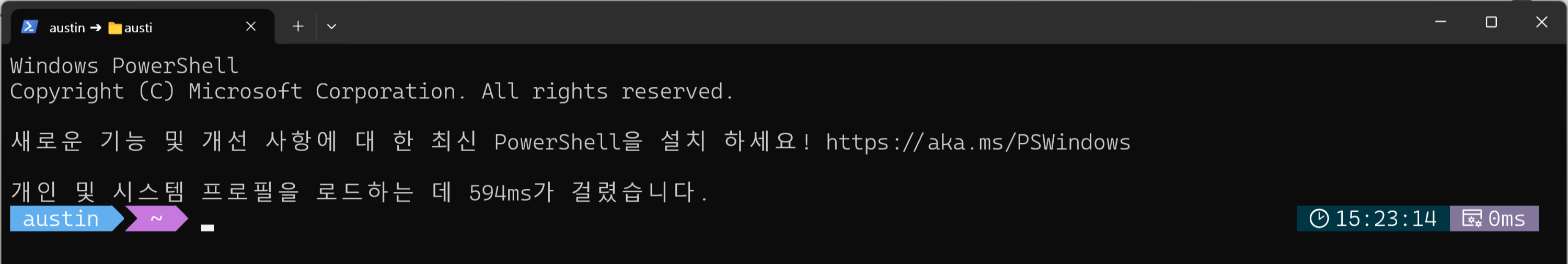 정상적으로 적용된 경우