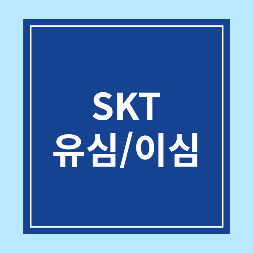 skt 유심 정보유출 대처