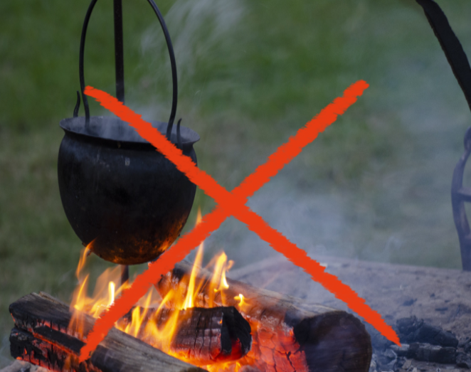 모닥불 금지