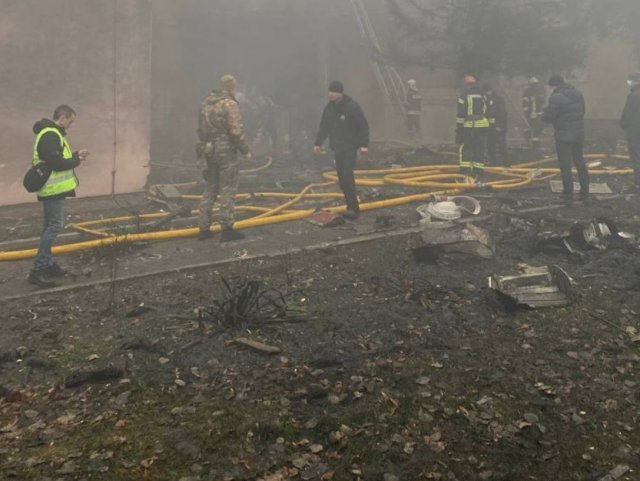 키이우에서 헬기 추락 러시아 가능성은?